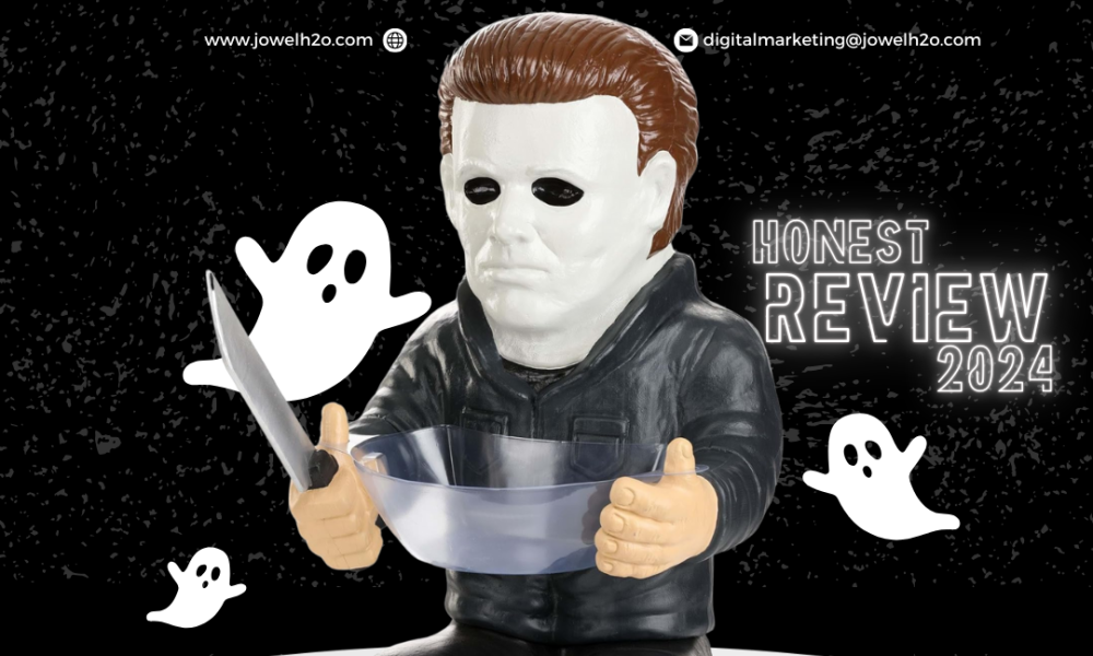 This Michael Myers Candy Bowl Holder will help you create the ideal Halloween décor. Get it immediately by reading our review!