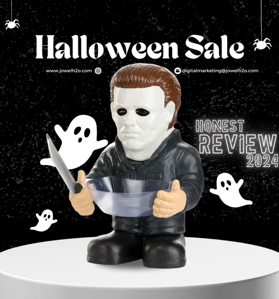 This Michael Myers Candy Bowl Holder will help you create the ideal Halloween décor. Get it immediately by reading our review!